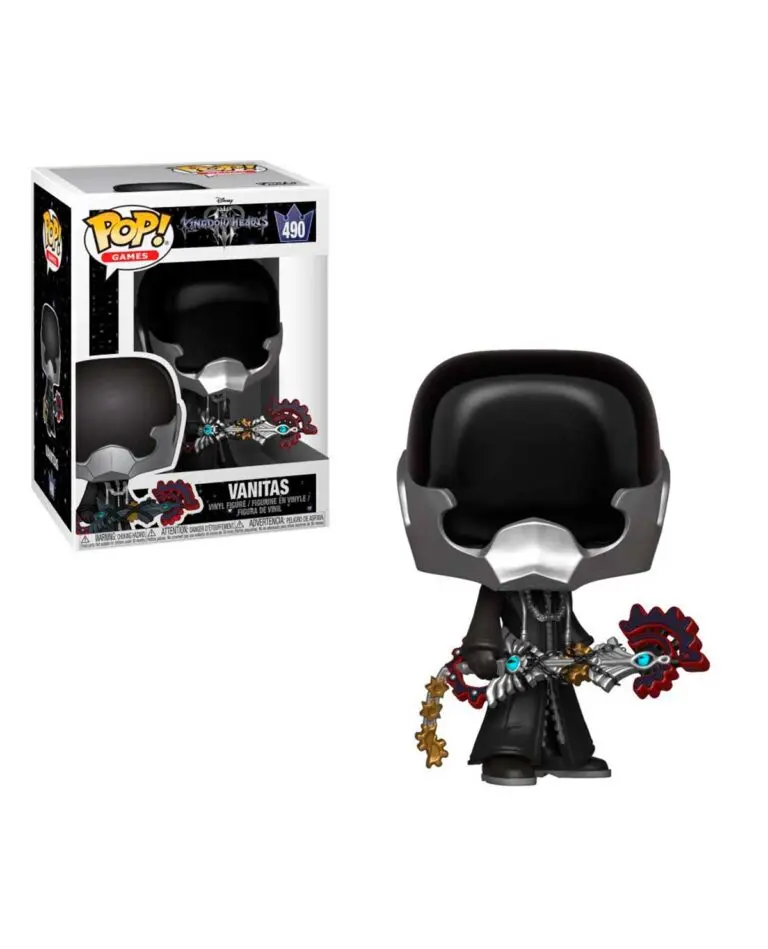  Funko Pop GAMES KINGDOM HEARTS III VANITAS #490