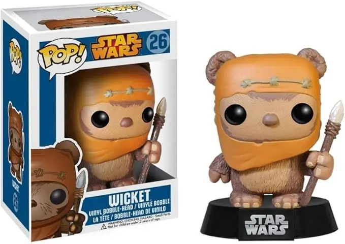  Funko POP Star Wars Wicket Bobble Figure #26