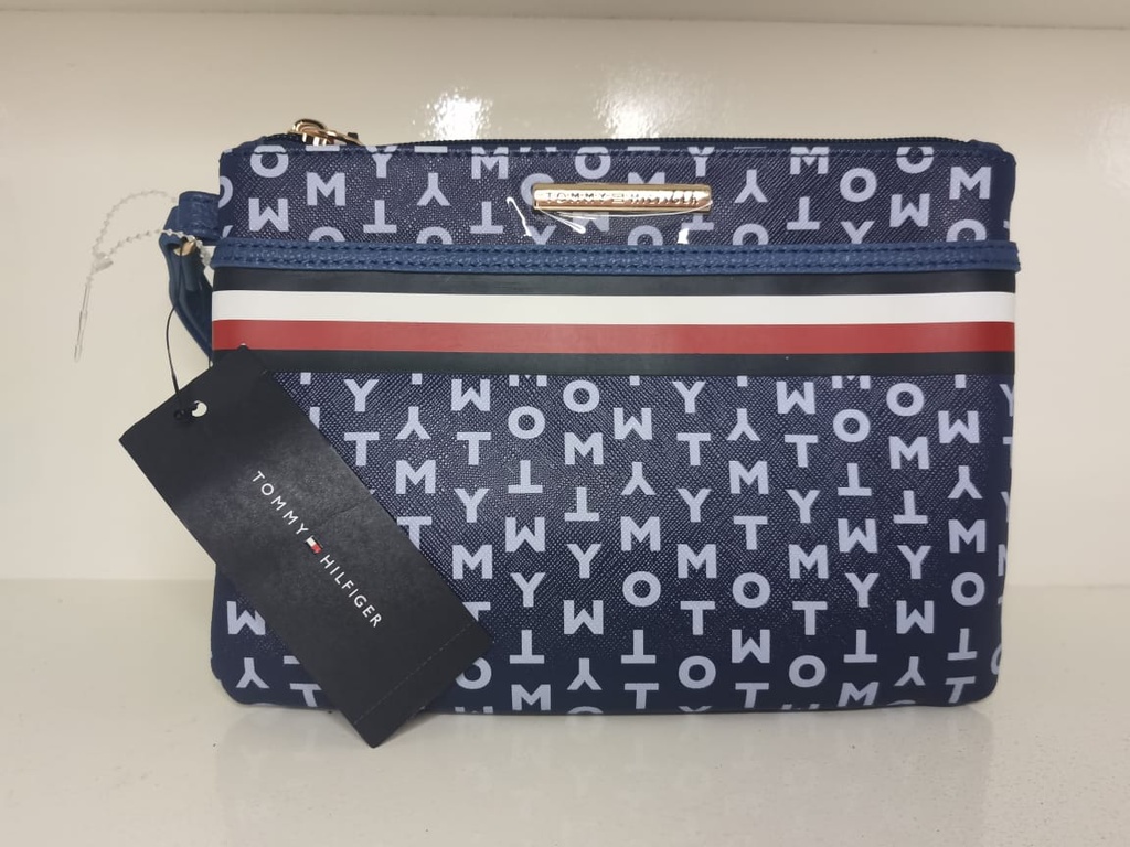 CARTERA - TOMMY HILFIGER AZUL