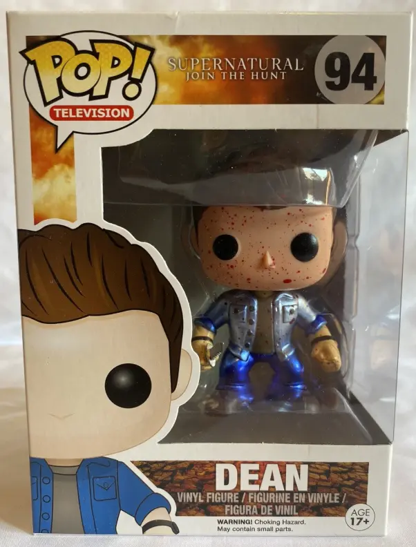 Funko Pop Supernatural - Dean Blood Splatter Metallic #94