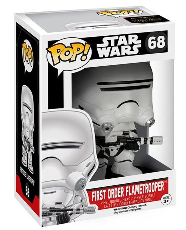  Funko POP Star Wars FIRST ORDER FLAMETROOPER #68