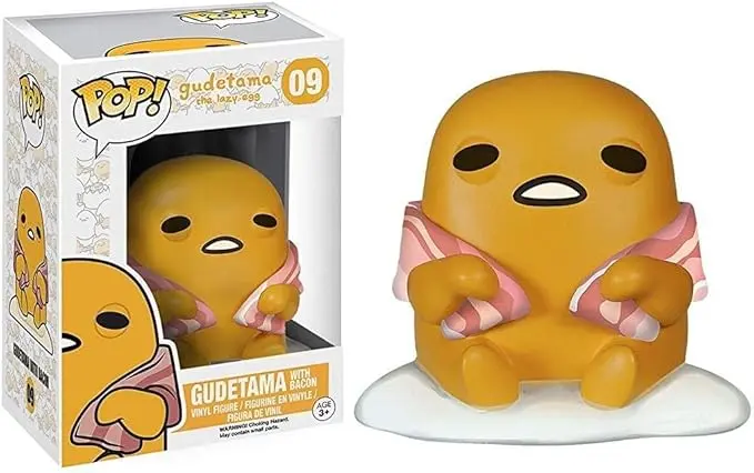  Funko POP Gudetama Gudetama with Bacon #09