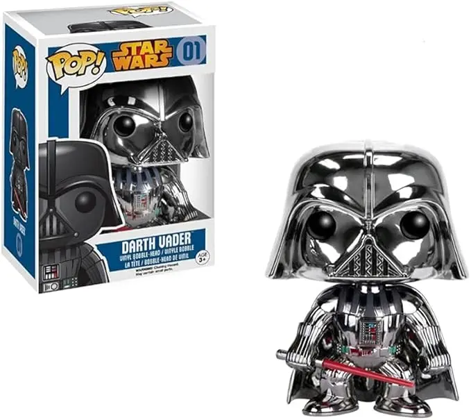 Funko Pop Star Wars Darth Vader Cromado Edición Limitada #01