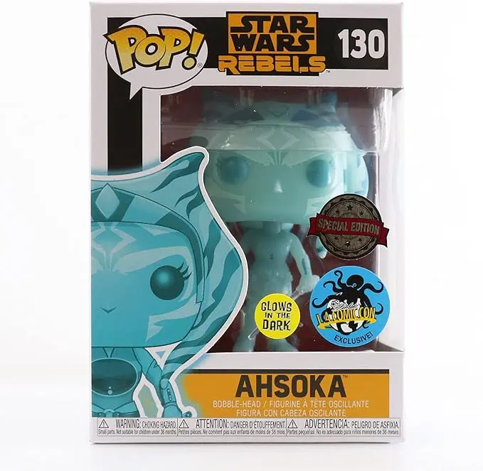  Funko Pop! Star Wars Rebels - Ahsoka (Glows in the dark) #130 Exclusivo
