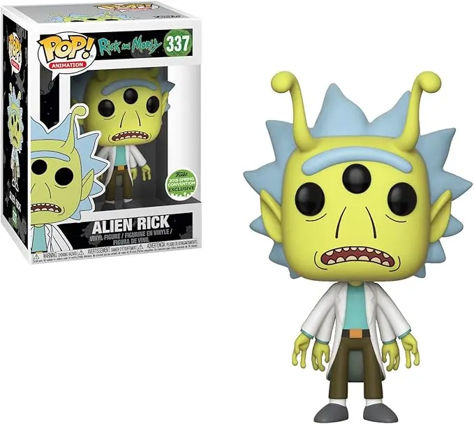 FUNKO RICK AND MORTY - Alien Rick - ECCC 2018 Exclusive #337