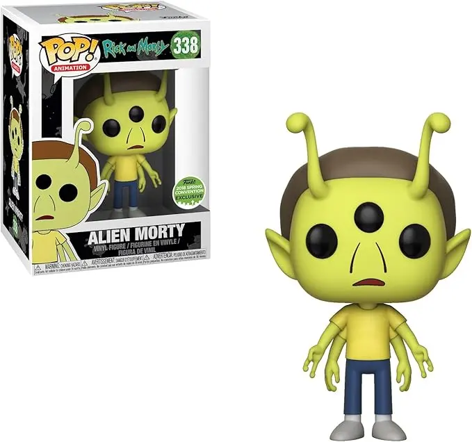FUNKO RICK AND MORTY - Alien Morty - ECCC 2018 Exclusive #338 