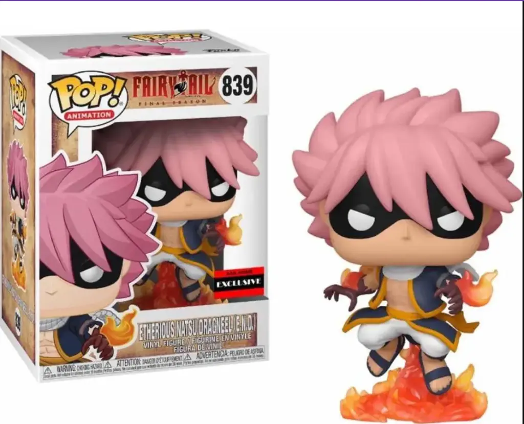 FUNKO ANIMATION Fairy Tail Etherious Natsu Dragneel E.N.D. Vinyl Figure - AAA Anime Exclusive #839