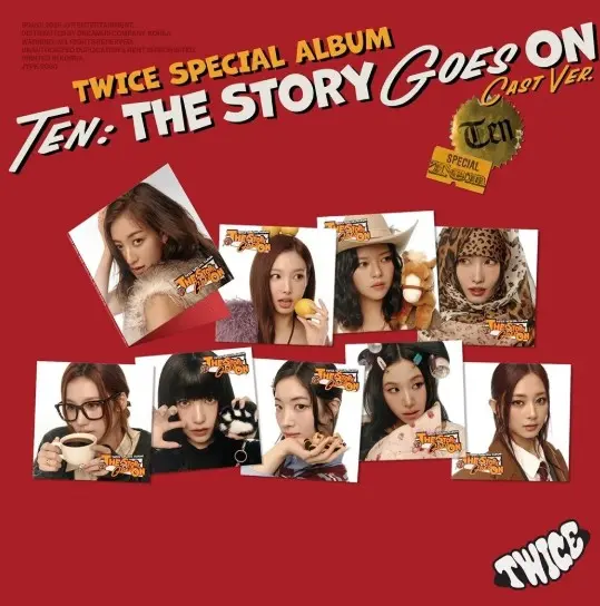 TWICE Special Album TEN: THE STORY GOES ON Bernes & Noble Exclusive