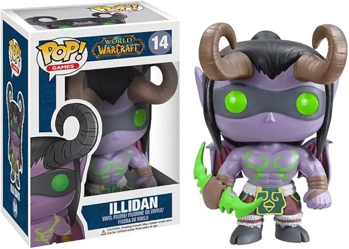  Funko Pop Games World of Warcraft Illidan #14