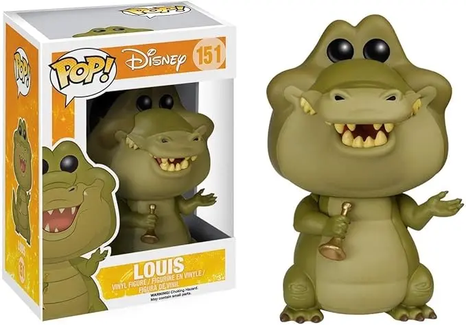  Funko Pop Disney Princess & The Frog - Louis The Alligator #151