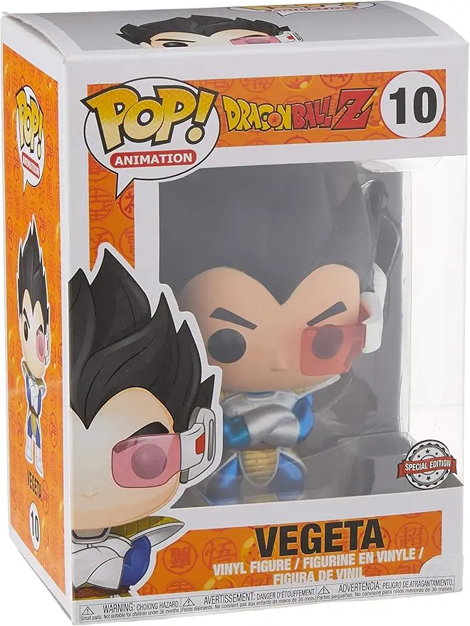 Funko Pop Animation Dragon Ball Z 10 Vegeta Metalic #10