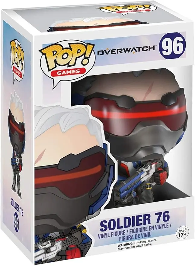  Funko Pop GAMES OVERWATCH Soldier 76 #96