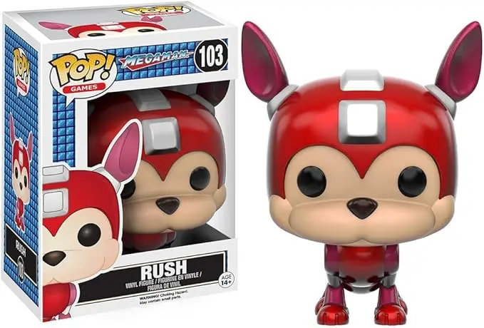  Funko Pop GAMES Mega Man - Rush # 103