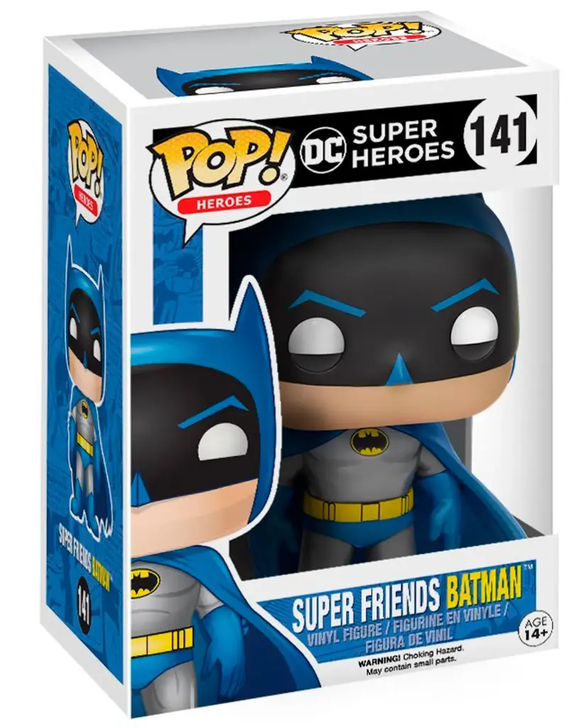  Funko POP DC HEROES SUPER FRIENDS BATMAN #141
