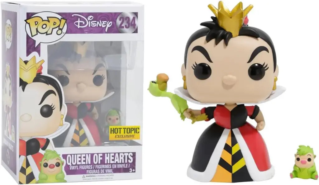 Funko Pop Disney  Alice In Wonderland - Queen Of Hearts Exclu #234