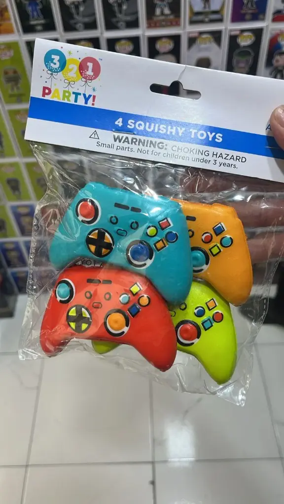 321 Party Squishy Toys