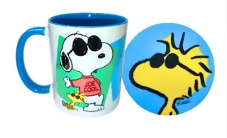 Choko Toys Peanuts Joe Cool Taza + Portavaso