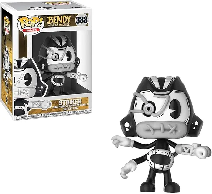  Funko Pop GAMES Bendy y la máquina de tinta ESTALLAN! Striker #388