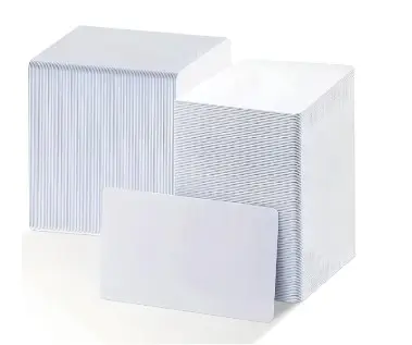 Tarjeta de PVC para sublimar tamaño credencial