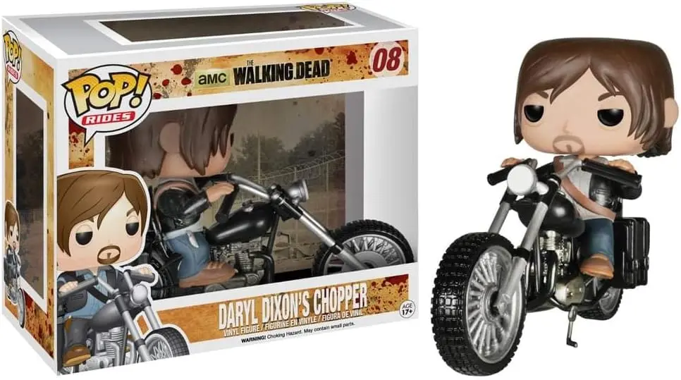 Funko Pop Rides Walking Dead Daryl Dixon Chopper #08