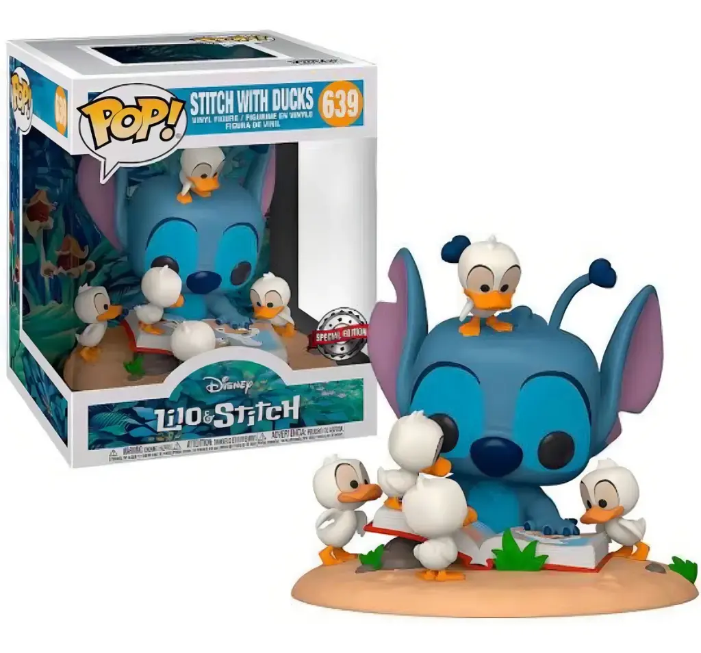 Funko Pop Disney Lilo y Stitch Stitch With Ducks #639