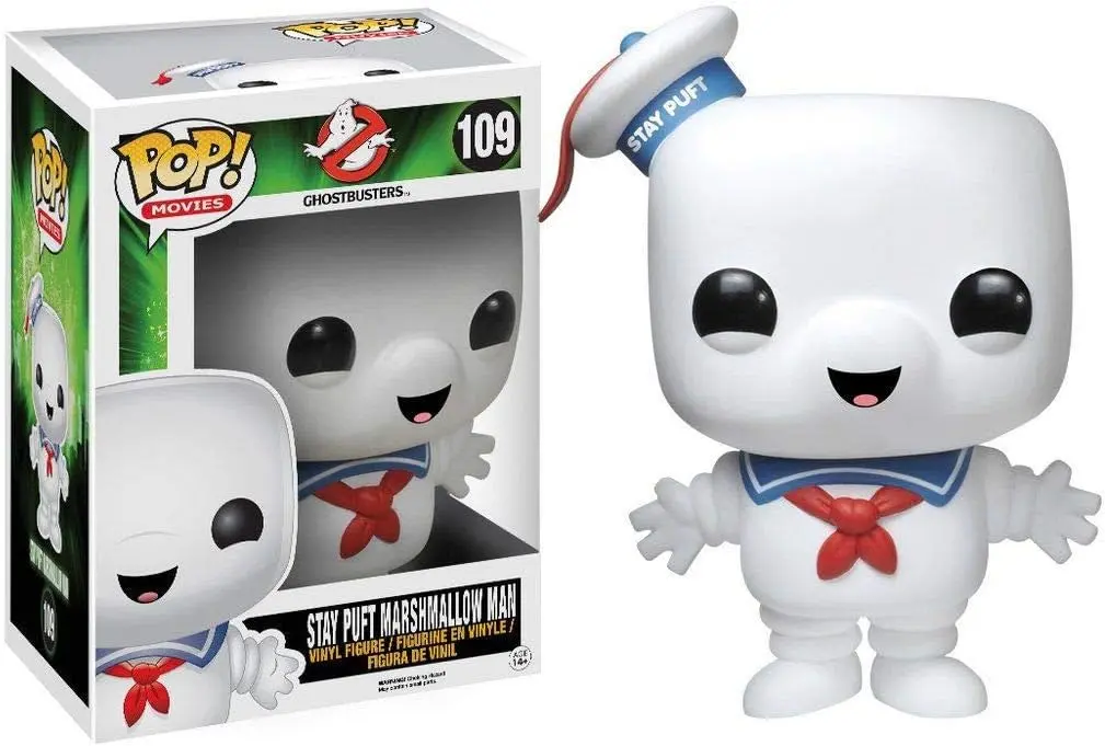Funko Pop Movies Ghostbusters Stay Puft Marshmallow Man #109