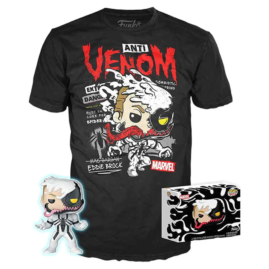 Funko Pop Tees Marvel Anti Venom Talla XL