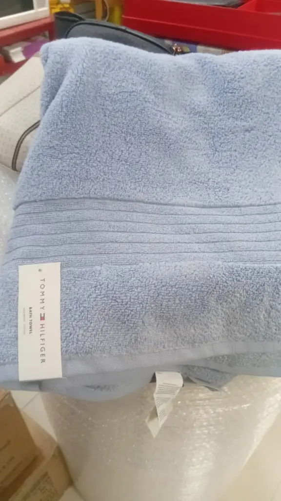 TOMMY HILFIGER TOALLA AZUL