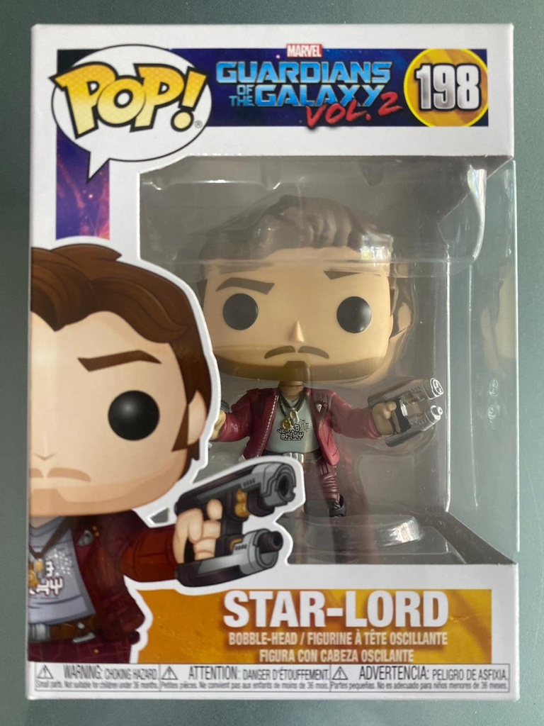 Funko Pop Marvel Guardians of the Galaxy 2 Star Lord #209