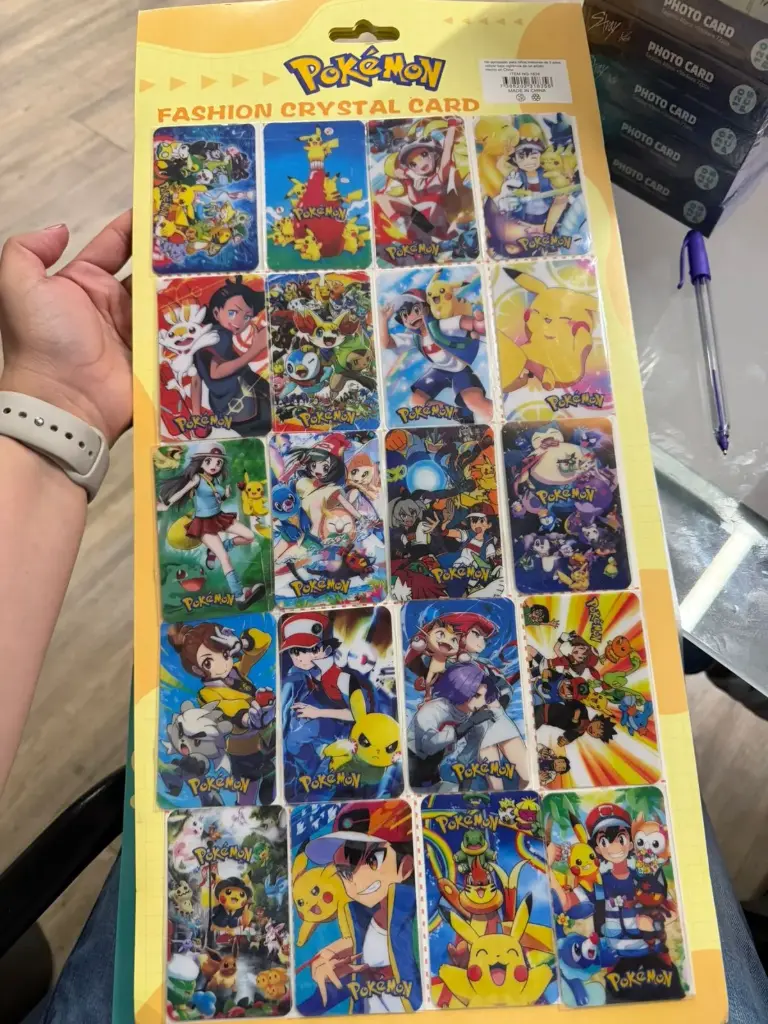 Crystal Card Pokemon