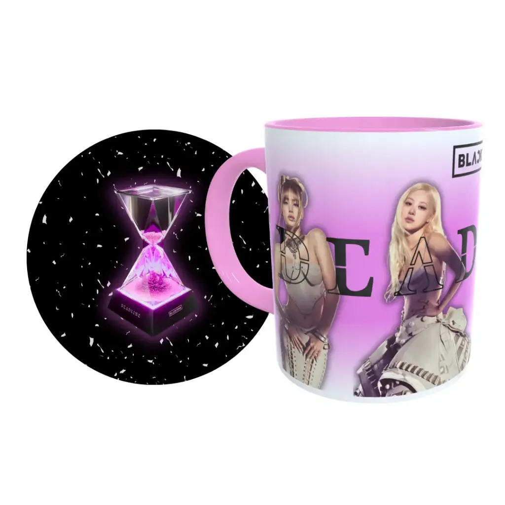 Choko Toys Blackpink Deadline Ver. 2 Taza + Portavaso