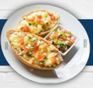 ML Molletes con pechuga, bistec, tocino, jamón o longaniza incluye té o café