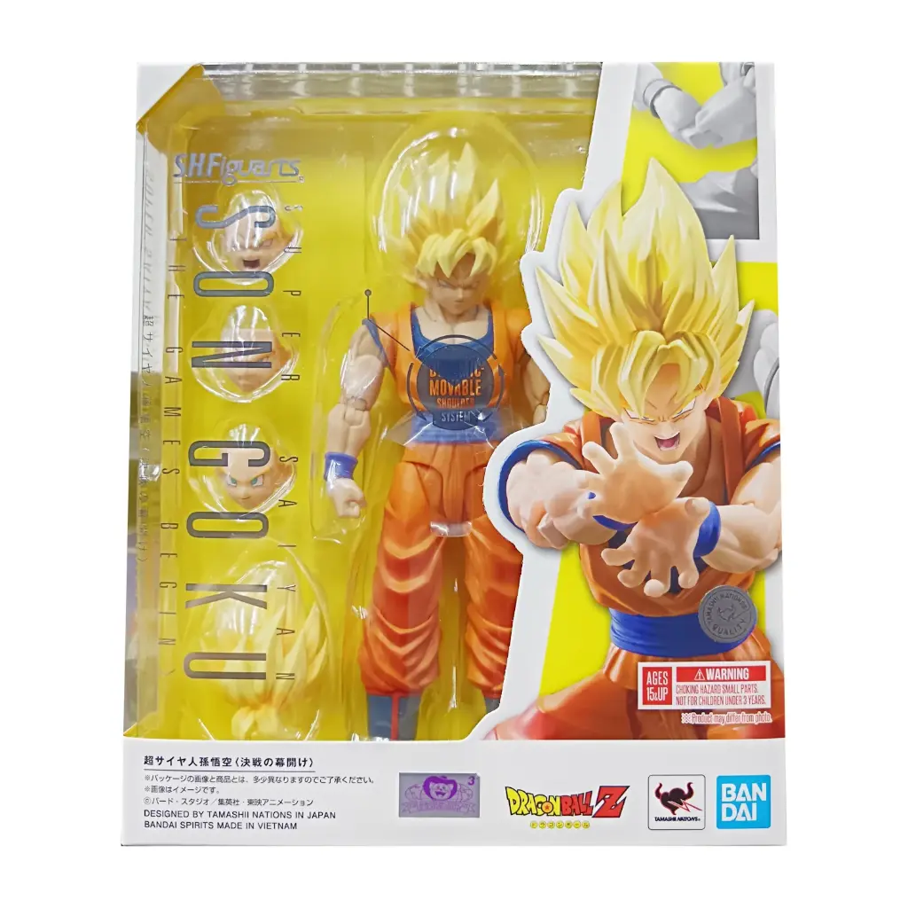 Tamashii SH Figuarts Super Saiyan Son Goku The Games Begin