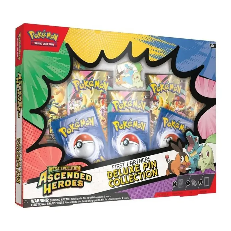 Pokémon TCG First Partners Deluxe Pin Español