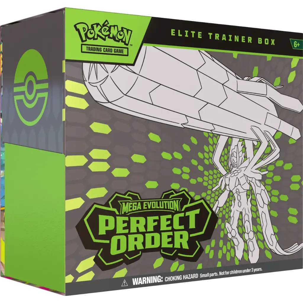 Pokémon TCG Mega Evolution  Perfect Order Elite Trainer Box Español