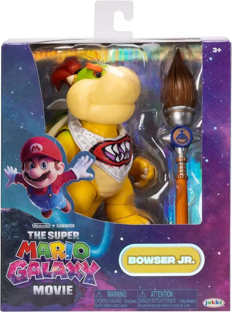 JAKKS Pacific Super Mario Galaxy Movie Bowser Jr. 5"