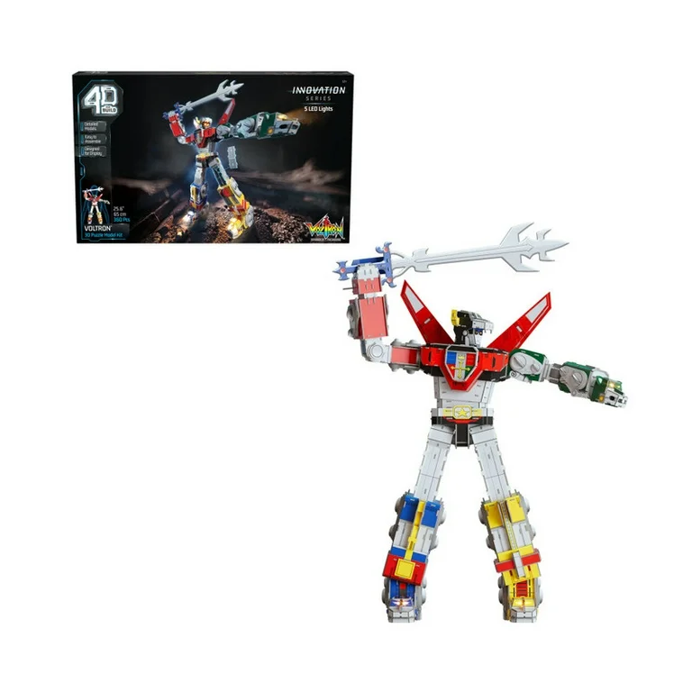 4D Build Rompecabezas Voltron