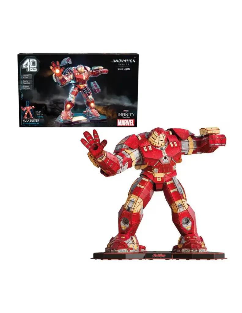 4D Build Marvel Rompecabezas Hulkbuster