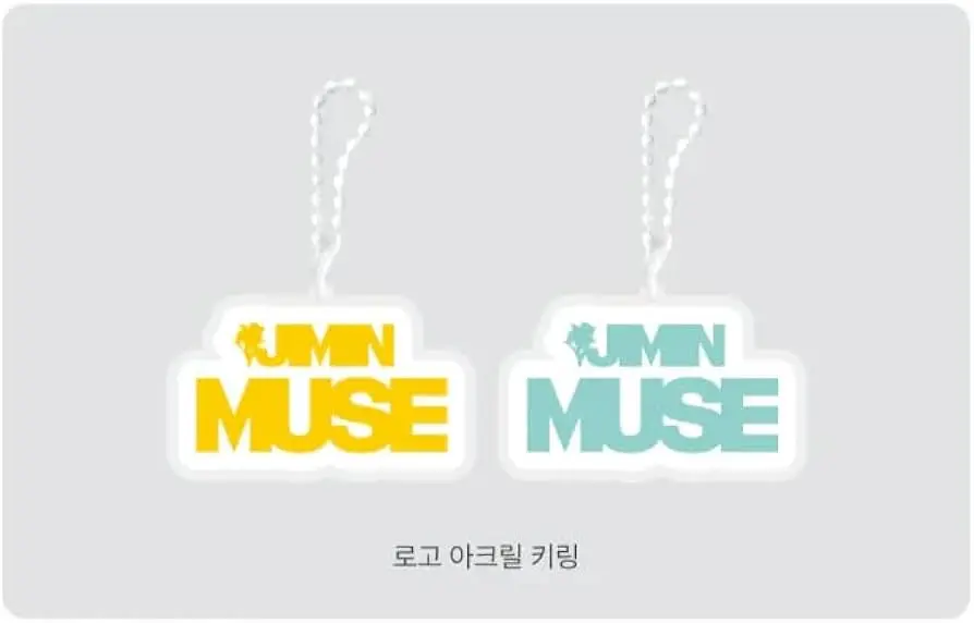 Jimin Muse Llavero Doble Oficial Weverse