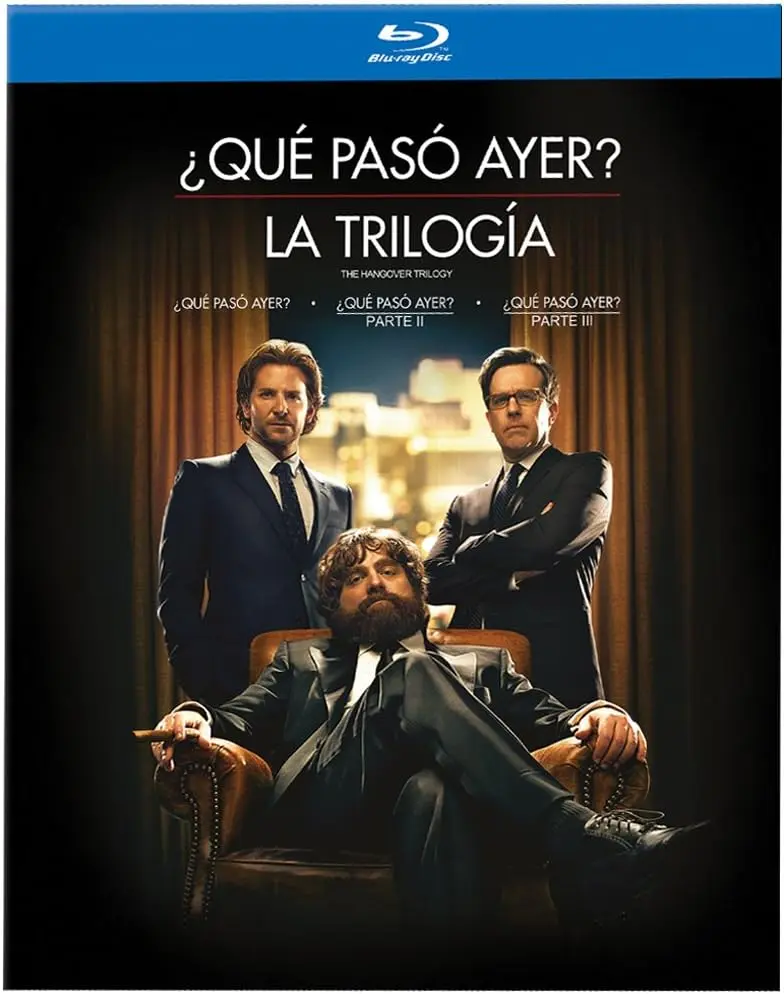 Qué Pasó Ayer Trilogía Blu Ray Película 