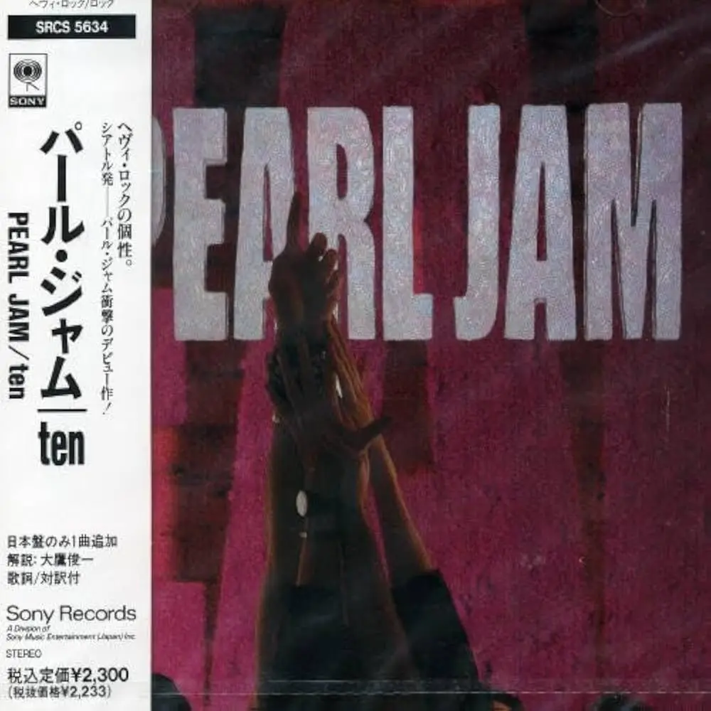 Pearl Jam Ten JP Version