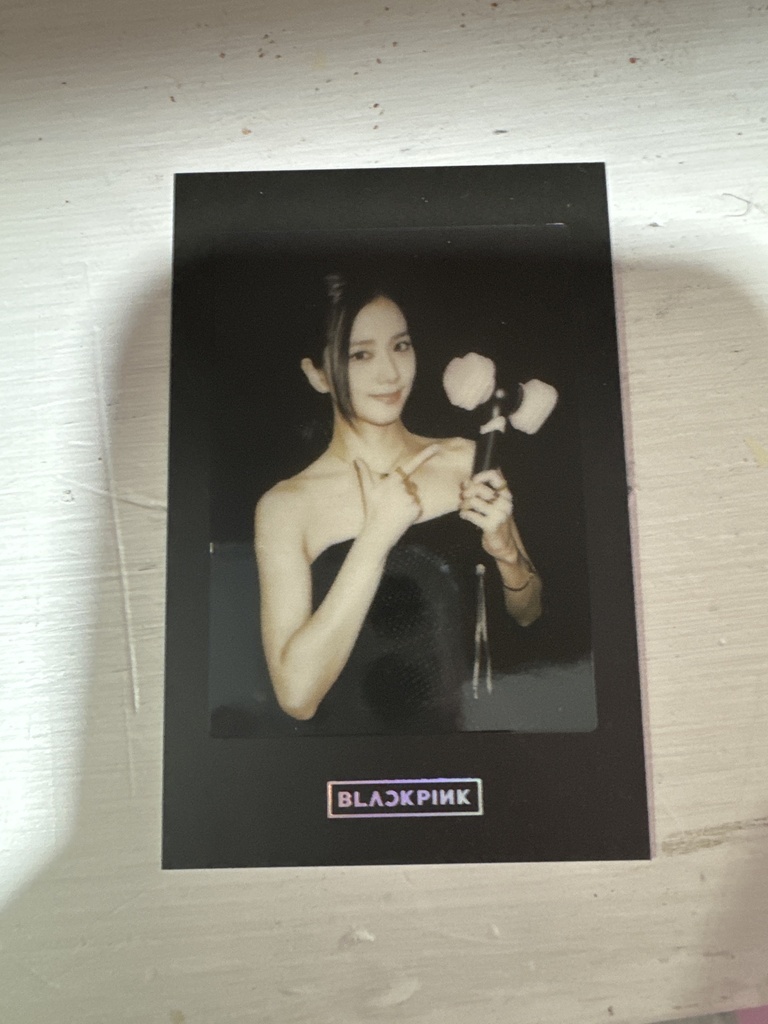 Photocard Blackpink Lightstick
