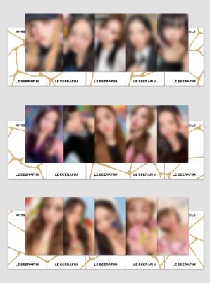 (Photocard) Le Sserafim Antifrigile