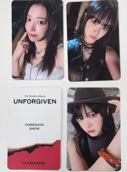 (Photocard) Le Sserafim Lucky Unforgiven