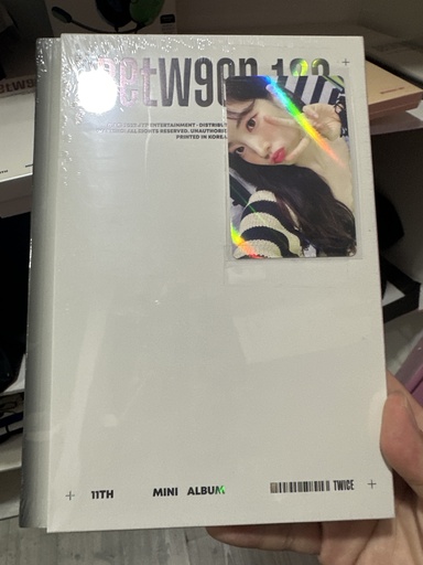 Twice Between 1&2 Con Photocard