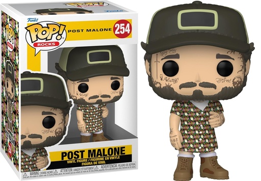 Funko Pop Rocks Post Malone Post Malone #254