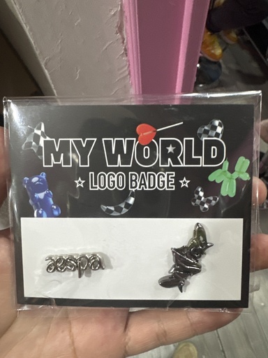 Aespa My World Logo Badge