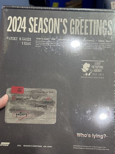 Ateez Season Greetings 2024