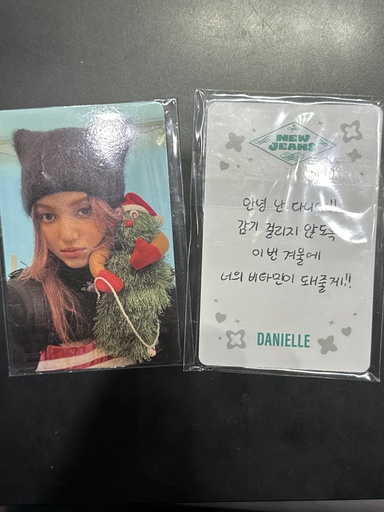 Photocard New Jeans OMG