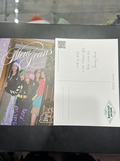 Postcard New Jeans OMG Oficial